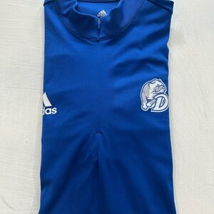 Adidas Blue Drake University Bulldog Logo Medium
